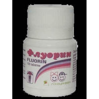 FLUORIN against caries 100 tablets UK