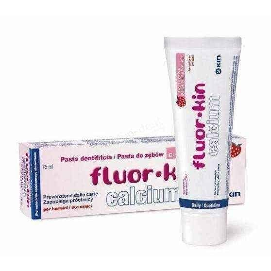 FLUORKIN calcium toothpaste 75ml UK