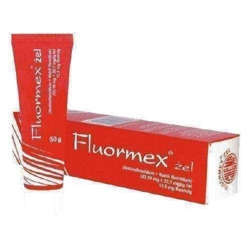 FLUORMEX gel 50g, high fluoride toothpaste UK