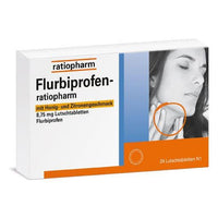 FLURBIPROFEN, flurbiprofene 8.75mg, honey, lemon extract lozenges UK