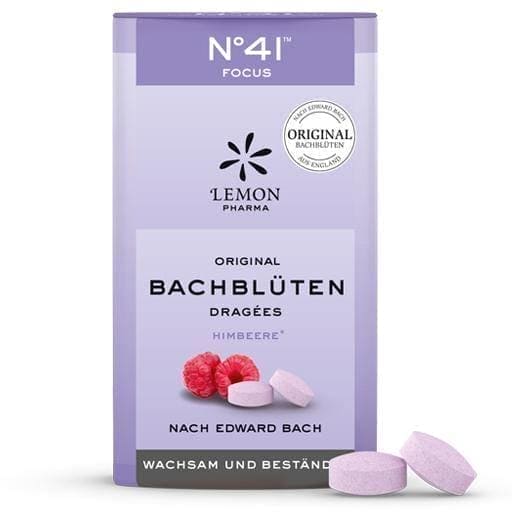 FOCUS BACHBLÜTEN No.41 Concentration Dragees by Dr. Bach 21 g UK