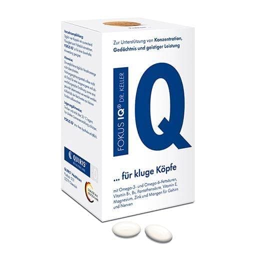FOCUS IQ Dr.Keller capsules 120 pcs Memory & Concentration UK