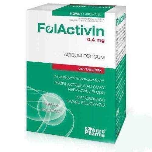 FolActivin x 240 tablets UK