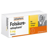 Folic acid deficiency, folic acid foods, RATIOPHARM 5 mg tablets UK