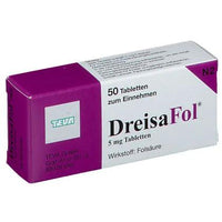 Folic acid, folic acid deficiency, DREISAFOL tablets UK