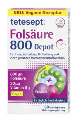 folic acid 800 depot tablets UK