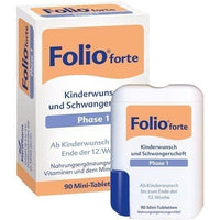 FOLIO 1 forte Folic acid, B9, iodine, vitamin D3, B12 UK