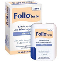 FOLIO 1 forte folic acid, iodine-free film-coated tablets UK