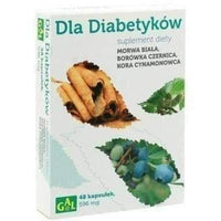 For diabetics white mulberry, blueberry, cinnamon bark x 48 capsules UK