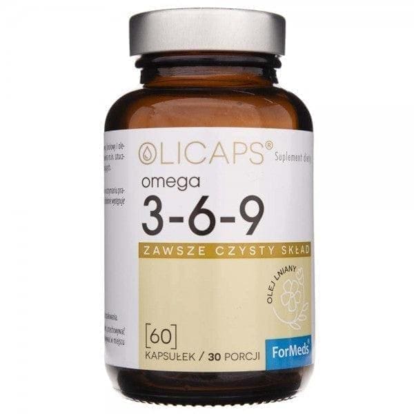 ForMeds OLICAPS Omega 3-6-9 60 capsules UK