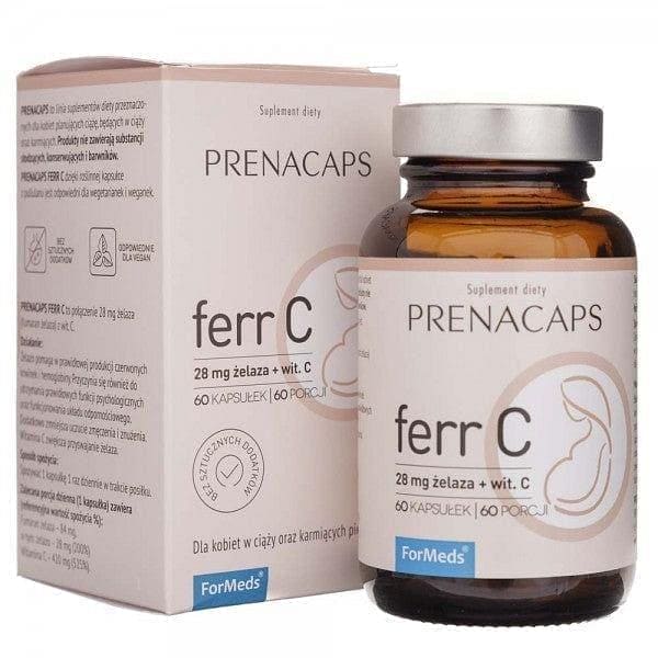 ForMeds PRENACAPS Ferr C, fumarate iron, l ascorbic acid UK