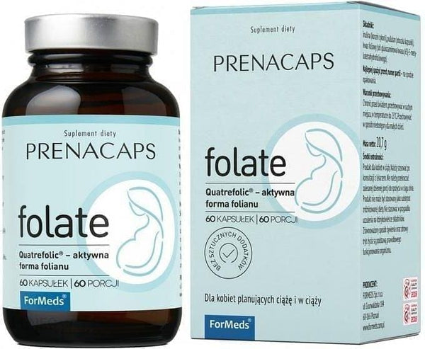 ForMeds PRENACAPS Folate (Quatrefolic®), Inulin UK