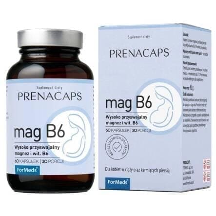 ForMeds PRENACAPS MAG B6 magnesium citrate UK