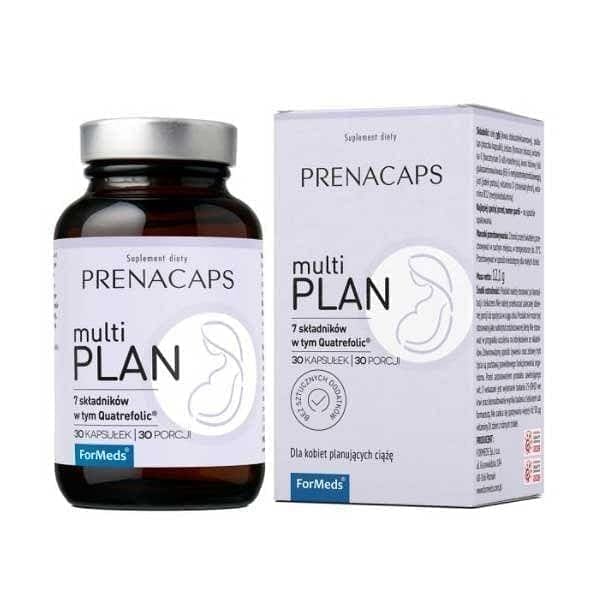 ForMeds PRENACAPS Multiplan, vitamin d in pregnancy UK