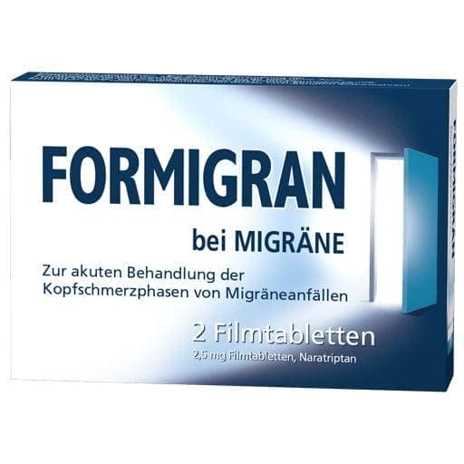 FORMIGRAN migraine Naratriptan UK