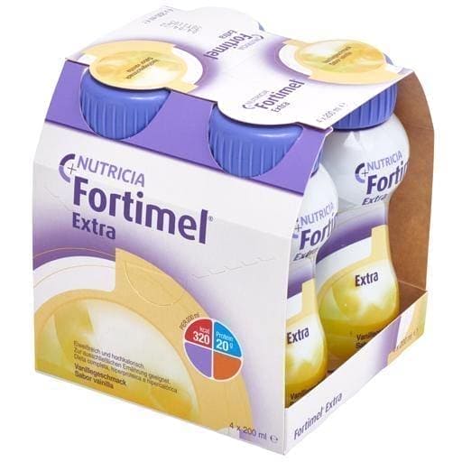 FORTIMEL Extra Vanilla Flavor UK