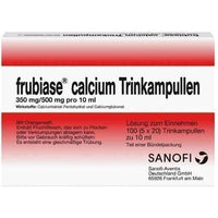 FRUBIASE CALCIUM T drinking ampoules 5X20 pc UK