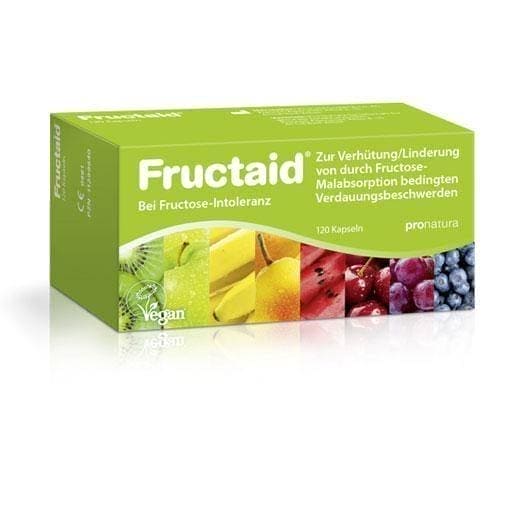 Fructose intolerance FRUCTAID capsules 120 pc UK