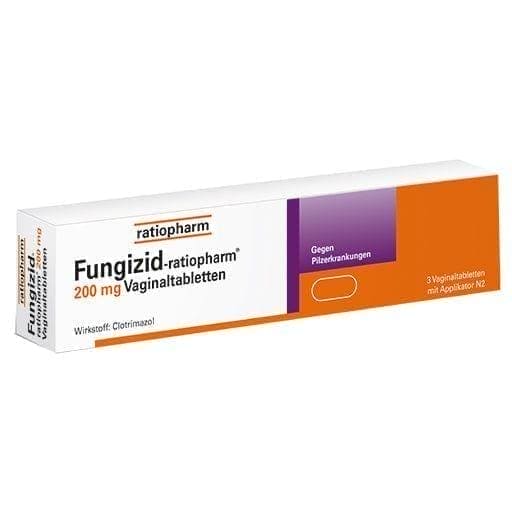 FUNGIZID-ratiopharm 200 mg vaginal clotrimazole tablets, vaginal infection treatment UK