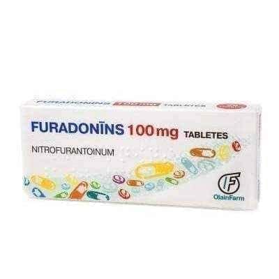 Furadonins 100mg tablets N20 UK