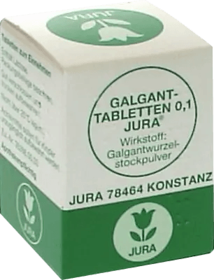 Galangal, organic galangal, GALGANT TABLETS 0.1 g Jura UK