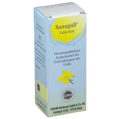 Gallbladder disease, SANUGALL tablets UK