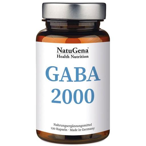 Gamma aminobutyric acid, GABA 2000 capsules UK