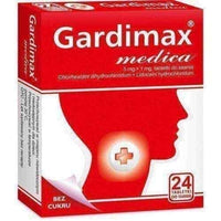 GARDIMAX MEDICA x 24 lozenges Children under 6 years throat pain UK