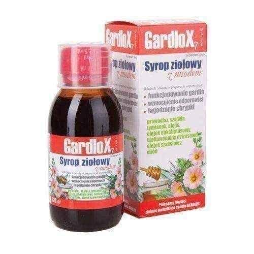 GARDLOX herbal syrup without sugar 120ml UK