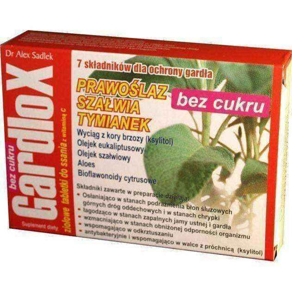 GARDLOX x 16 lozenges herbal sugar UK