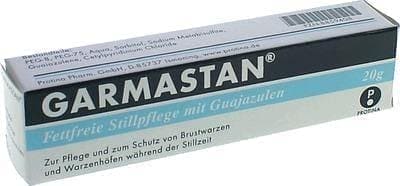 GARMASTAN ointment (krem) 20 g skin of the nipples and areolas UK