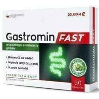 Gastromin Fast x 30 capsules, flatulence treatment UK