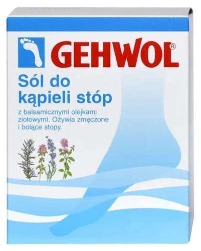 GEHWOL salt herbal bath with lavender feet UK