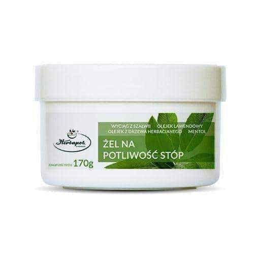 Gel for sweating feet 170g UK