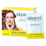 GELACET x 21 sachets, dietary supplement with biotin and gelatine UK