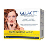 GELACET x 21 sachets, dietary supplement with biotin and gelatine UK