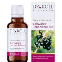 GEMMO macerate, (Ribes nigrum), black currant, (blackcurrant), Dr.Koll Ribes UK