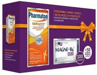 Geriavit x 100 tablets + Magne B6 Max x 50 tablets UK