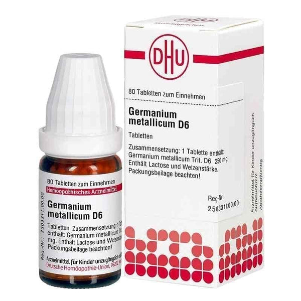 GERMANIUM METALLICUM D 6, multiple sclerosis, cancer, rheumatoid arthritis UK