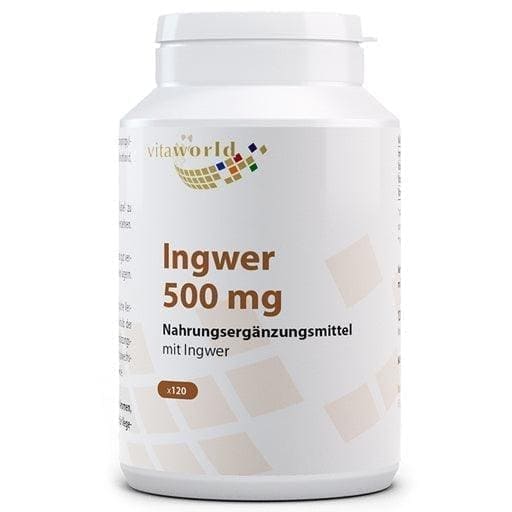 GINGER CAPSULES 500 mg UK