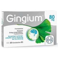 GINGIUM 80 mg film-coated tablets 30 pcs UK