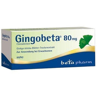 GINGOBETA 80 mg Ginkgo biloba leaf UK