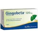 GINGOBETA, ginkgo leaf 120 mg film-coated tablets UK