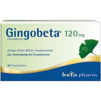 GINGOBETA, ginkgo leaf 120 mg film-coated tablets UK