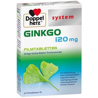 Ginkgo 120 mg, Ginkgo biloba system film-coated tablets UK