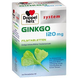 Ginkgo 120 mg, Ginkgo biloba system film-coated tablets UK