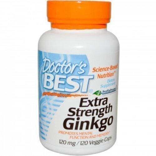 Ginkgo Biloba 120mg 120 capsules DOCTORS BEST UK