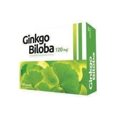 Ginkgo Biloba 120mg x 60 capsules UK