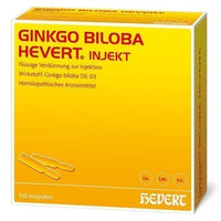 GINKGO BILOBA HEVERT inject ampoules UK