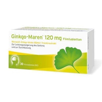 GINKGO-MAREN 120 mg Ginkgo biloba leaves UK